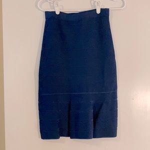 Sandro navy skirt